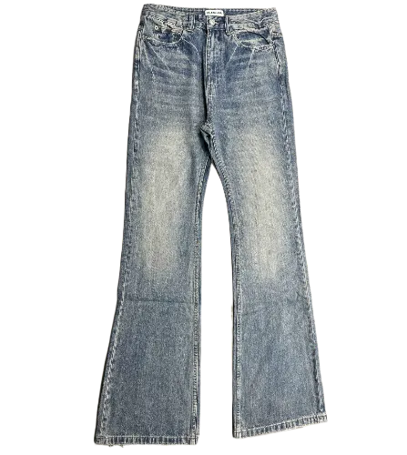 Balenciaga Lost Tape Flared Denim Blue thumbnail 2