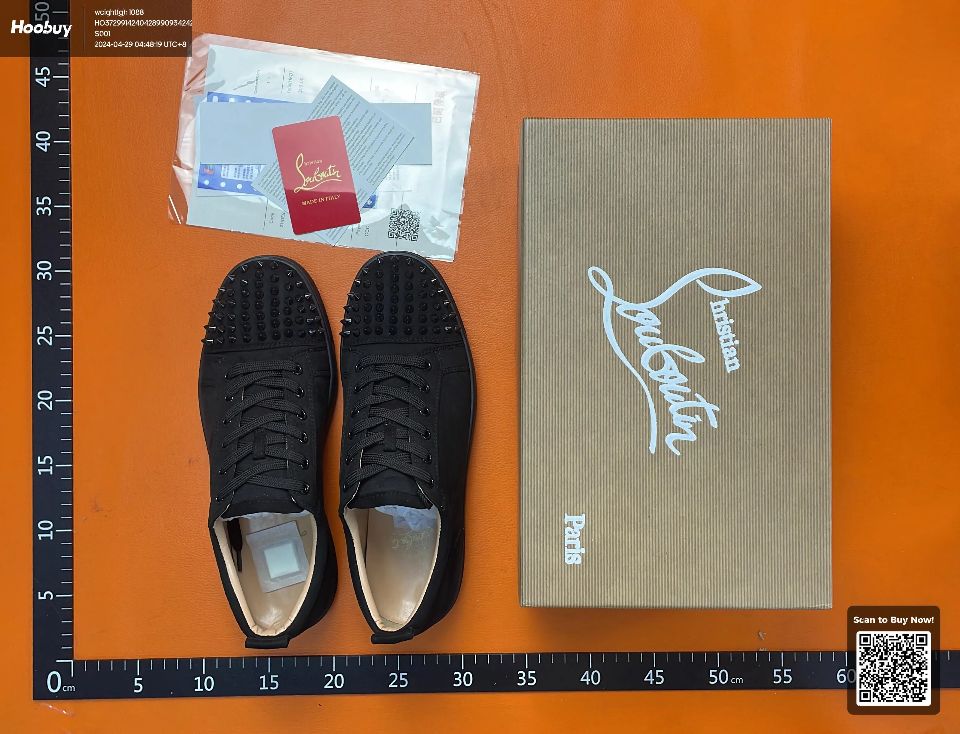 Louboutin Spike Sneaker thumbnail 2