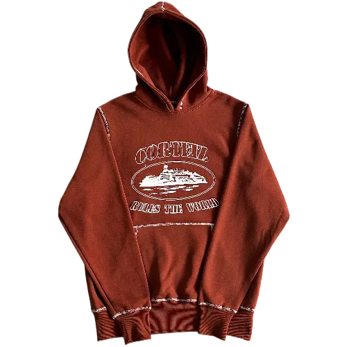 CORTEIZ KAPUZENPULLOVER BRAUN thumbnail 2