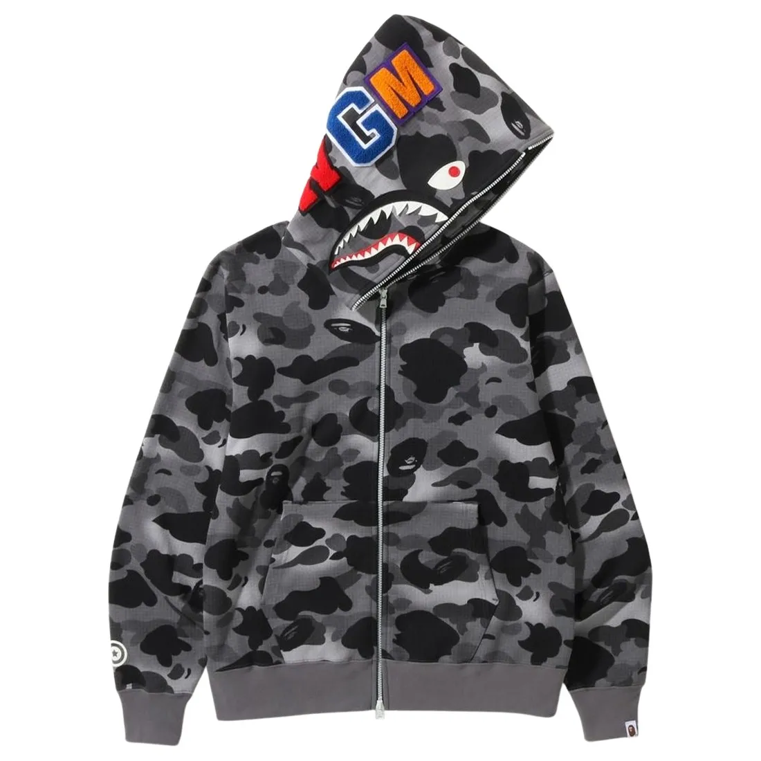 Bape full zip hoodie thumbnail 4