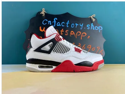 Jordan 4 Retro "Fire Red thumbnail 2