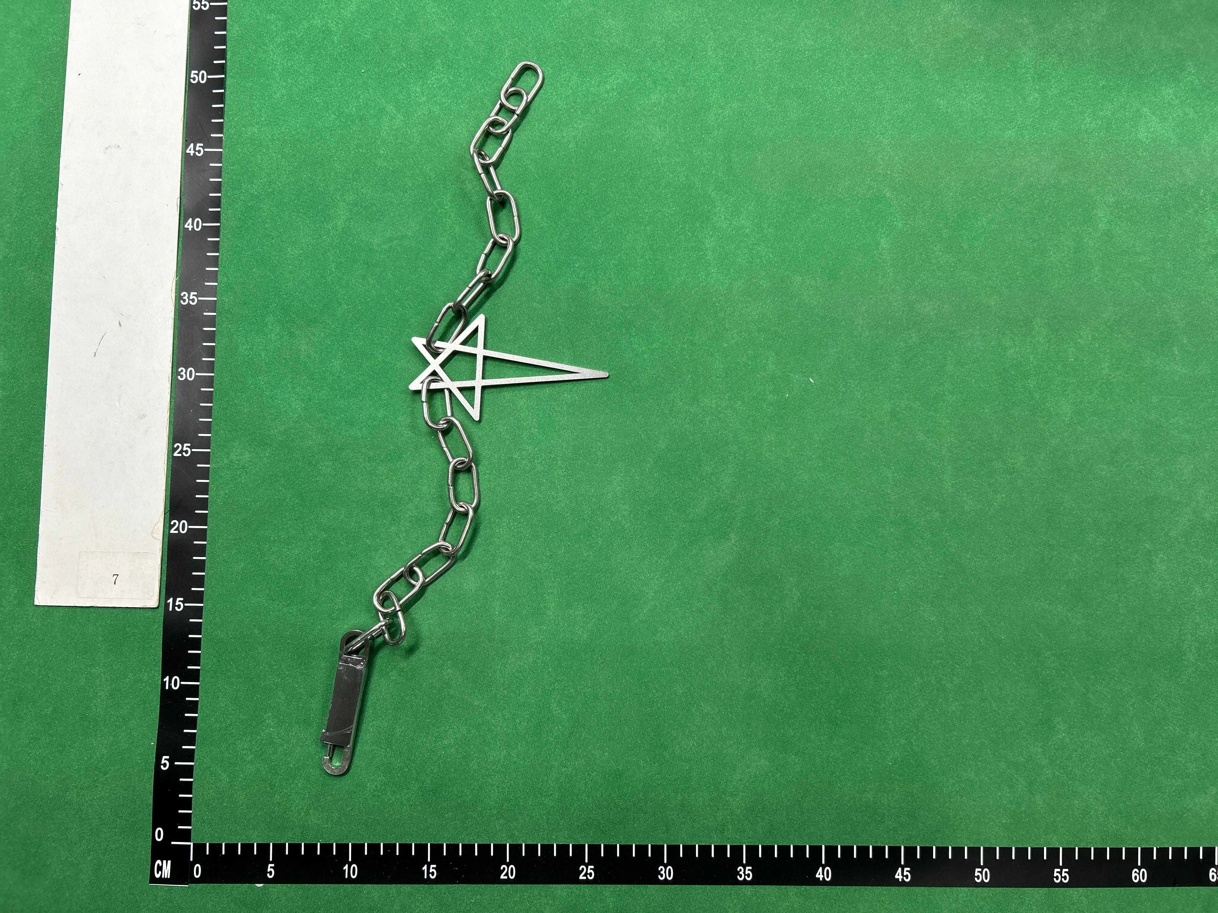 Rick owens pentagram chain thumbnail 3