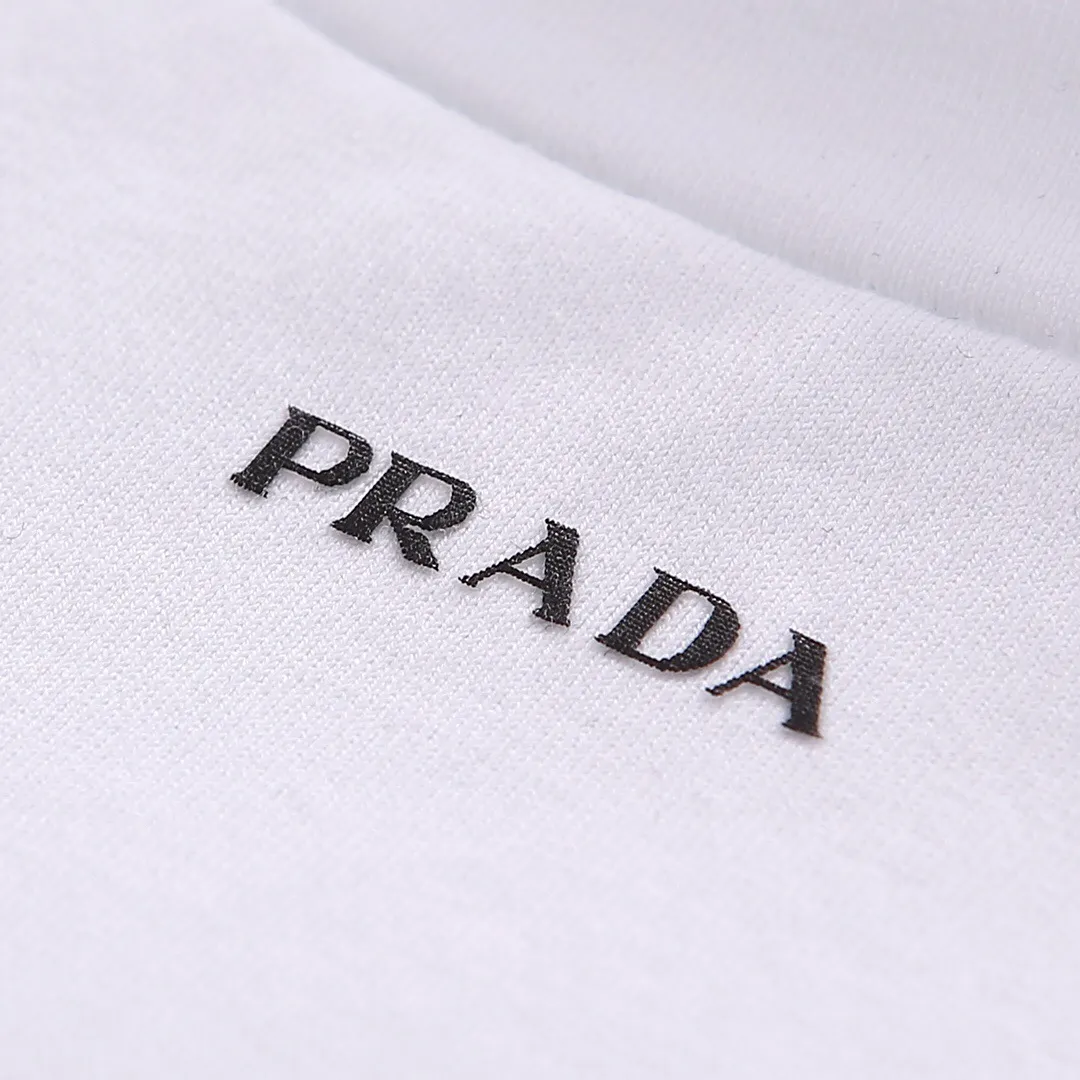 PRADA Logo print t-shirt thumbnail 2