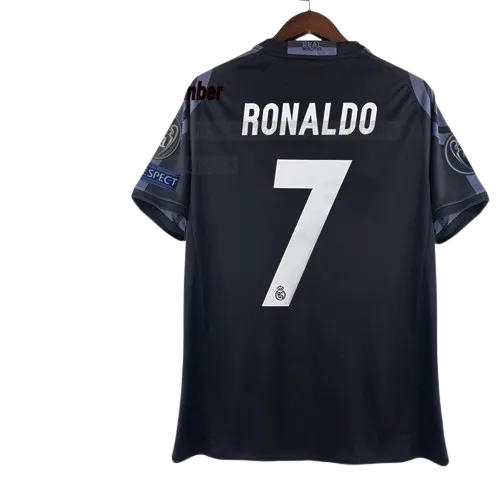 16 17 Real Madrid s second away football jersey Champions League version thumbnail 2