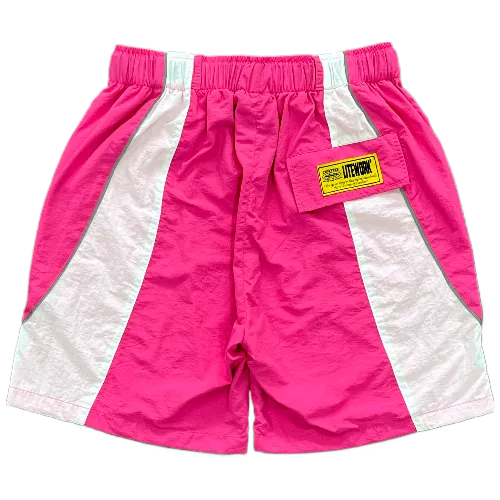 corteiz Shorts Alcatraz Sun & Rain -Pink thumbnail 2