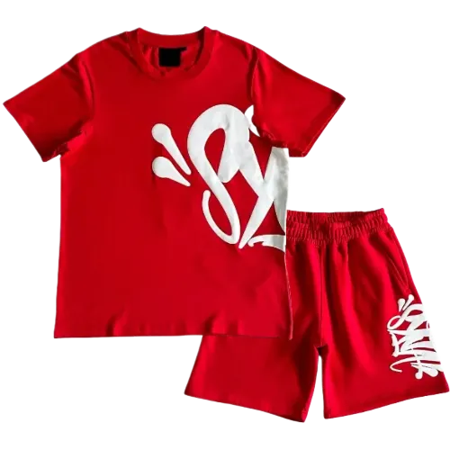 Syna World Tee and Shorts Set Red thumbnail 2