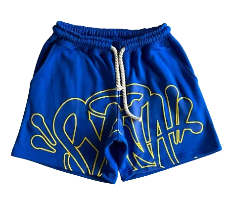 Syna World Summer Set Blue Yellow Tee and Shorts thumbnail 2