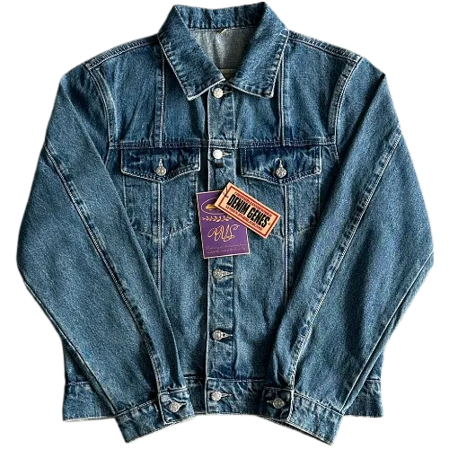 corteiz jacket c-star denim thumbnail 2