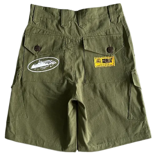 corteiz shorts cargo Slant pocket green thumbnail 2