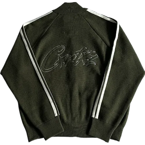 corteiz zip up Knit fleece-green thumbnail 2
