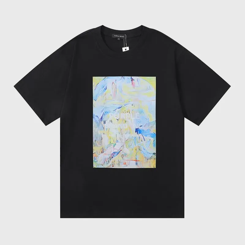 purple brand T-shirt thumbnail 2