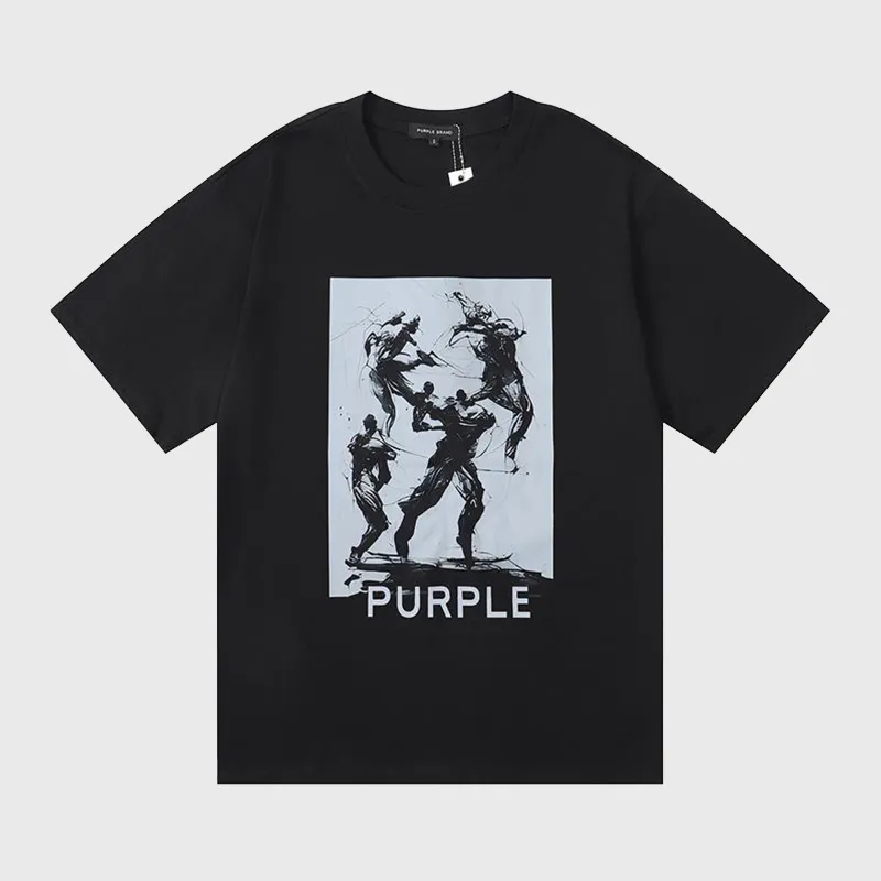 purple brand T-shirt thumbnail 2