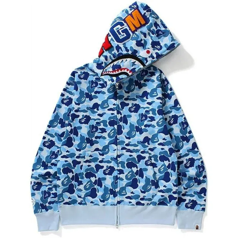 Bape full zip hoodie thumbnail 5