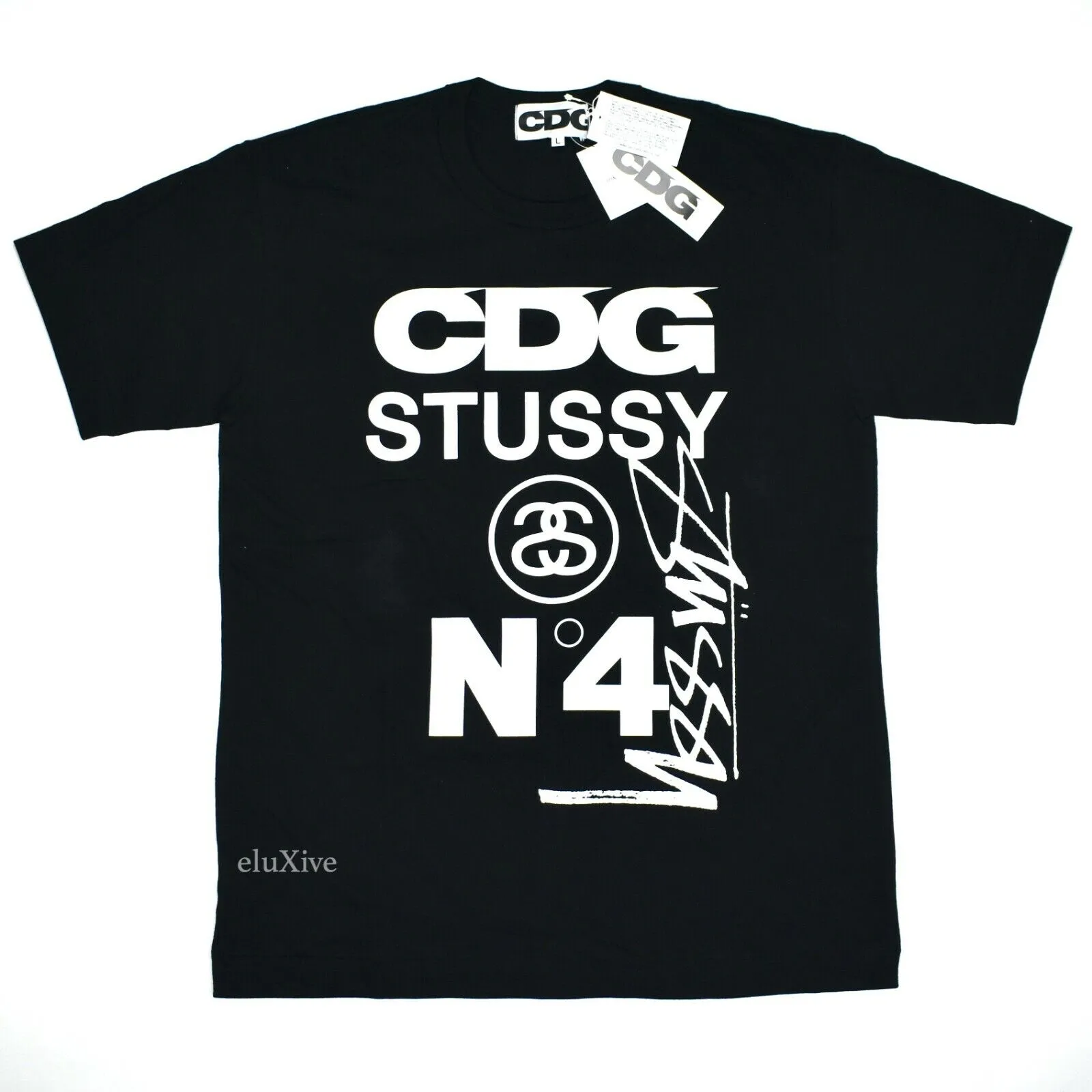 STUSSY CDG TSHIRT thumbnail 2